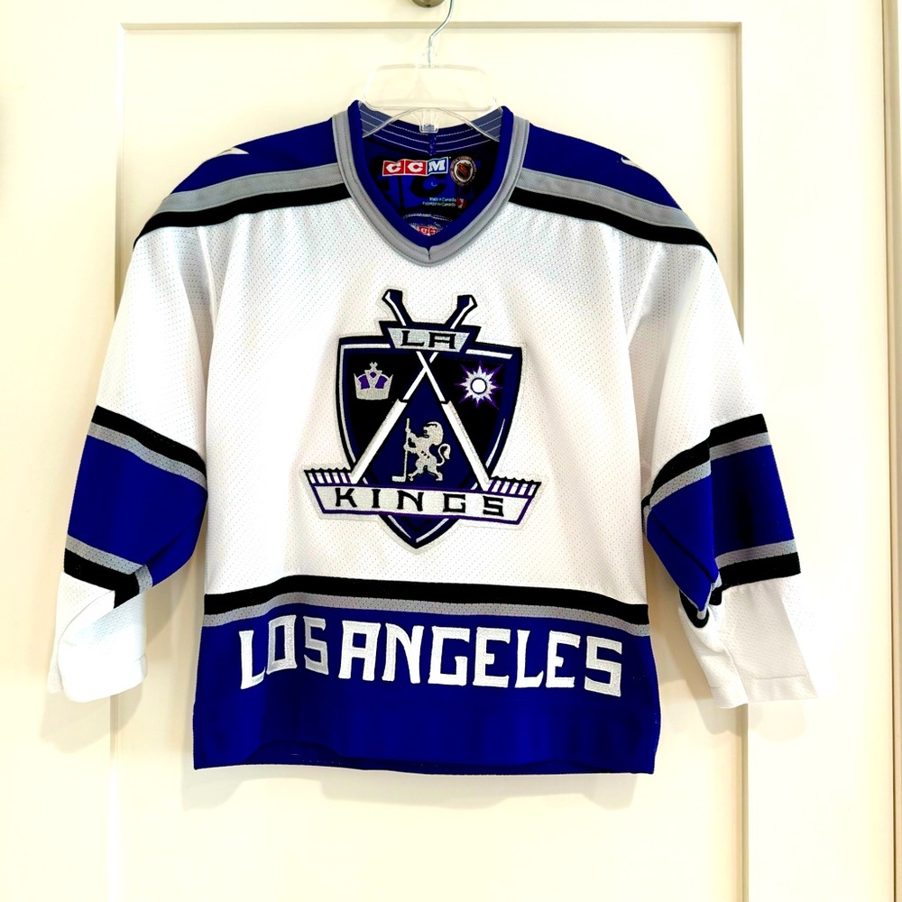 Los Angeles Kings CCM Hockey Jersey Youth Size S